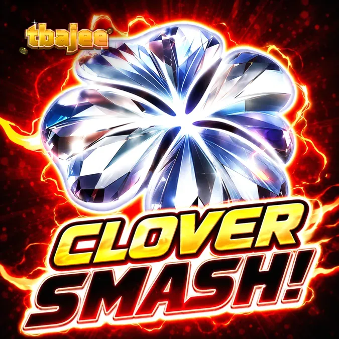 Clover Smash স্লট গেমের একটি দৃশ্য যেখানে উজ্জ্বল ক্লোভার এবং জ্যাকপট ফিচার প্রদর্শিত হচ্ছে।